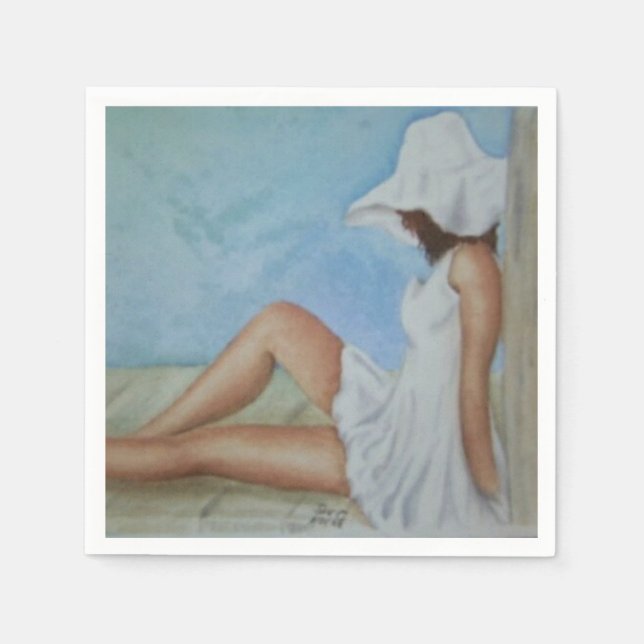 PAPPRA NAPKINER FÖR BADBEAUTY PAPPERSSERVETT (Framsidan)