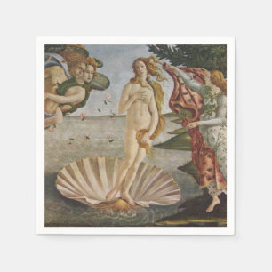 Pappra Napkins Birth of Venus Sandro Botticelli Pappersservett