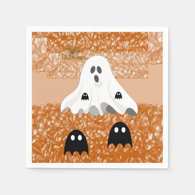 Pappra Napkins Halloween Pappersservett (Framsidan)