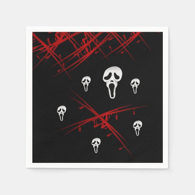 Pappra Napkins Halloween Pappersservett (Framsidan)