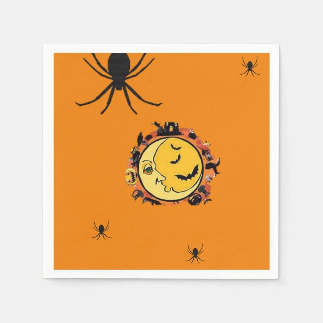 Pappra Napkins Halloween Pappersservett (Framsidan)