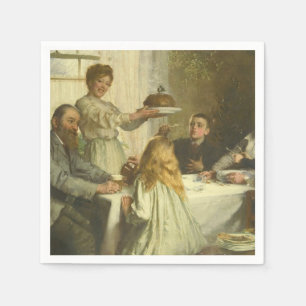 Pappra Napkins James Clark - jul Pappersservett