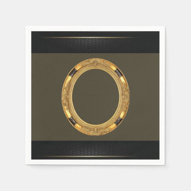 Pappra Napkins Spegel Pappersservett (Framsidan)