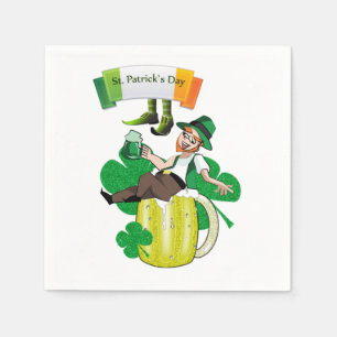Pappra Napkins St. Patrick's Day Beer Pappersservett