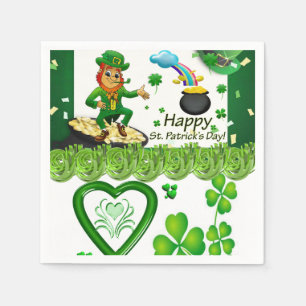 Pappra Napkins St. Patrick's Day Pappersservett
