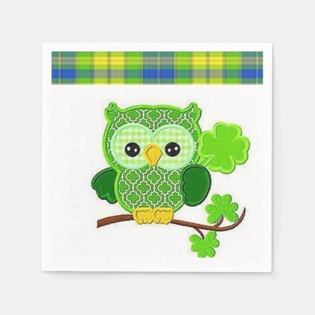 Pappra Napkins St. Patrick's Day Pappersservett (Framsidan)