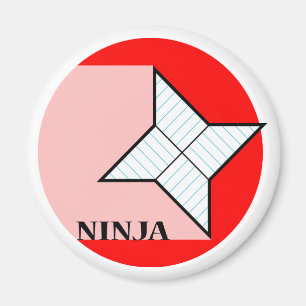 Pappra Ninja Star Magnet