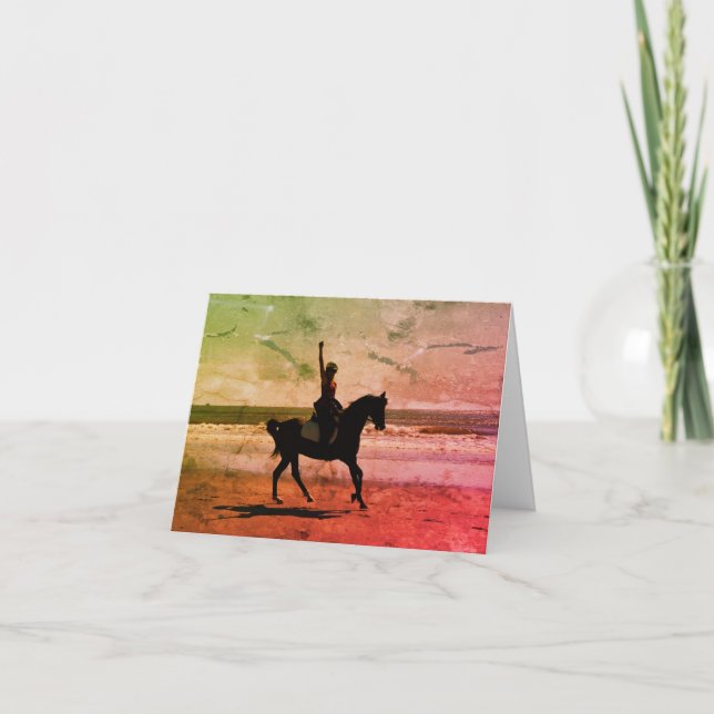 Pappra old school-kort av Hags med Nags Tack Kort (Framsida)