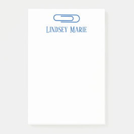 PAPPRA personlig-KLIP-anteckningar efter Post-it Block