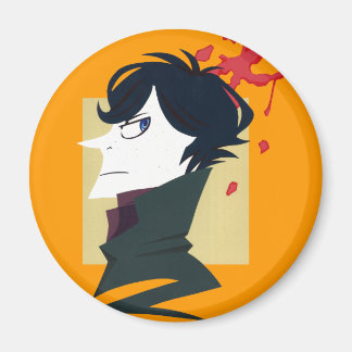 Pappra Porträtt Magnet