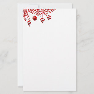Pappra prydnadsföremål för helgdag Stationery Brevpapper