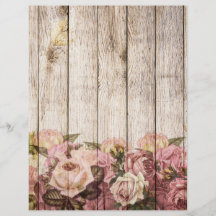 Pappra ro Rustic Wood Scrapbooking Craft