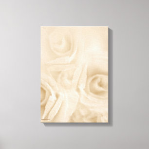 Pappra Ro Sepia Canvastryck