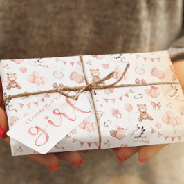 Pappra rullar för spädbarnshusare med stor svällni presentpapper