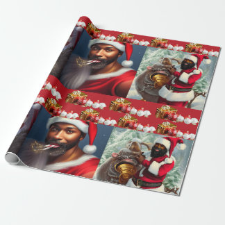 Pappra Santa Baby Wrapping Presentpapper
