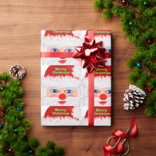 Pappra Santa God jul Wrapping Presentpapper