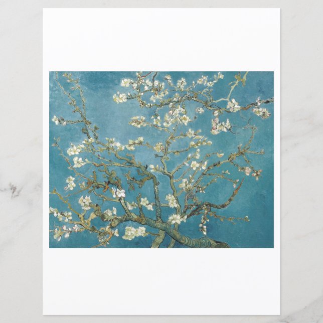 PAPPRA SCRAPBOOK: VAN GOGH: ALMOND BLOMMAR (Framsida)