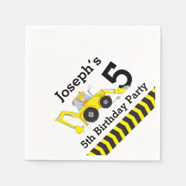 Pappra servetter för födelsedagsfest av barn