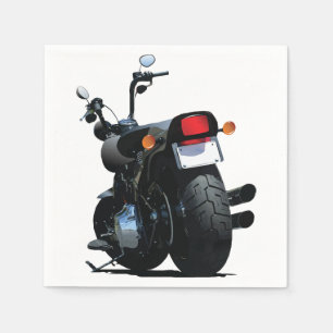 Pappra servetter för motorcykel