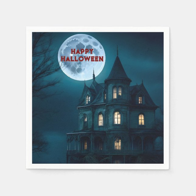 Pappra servetter från Halloween fest (Framsidan)