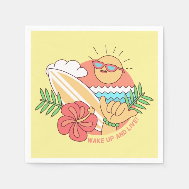 Pappra servoblonor pappersservett (Framsidan)