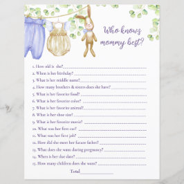 Pappra Sheetmatch "Vem vet bäst om mamman?"