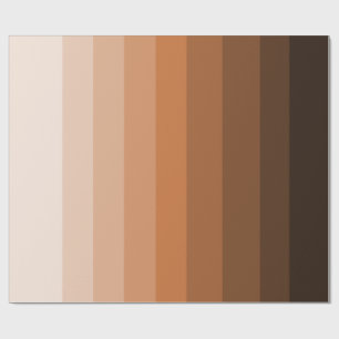 Pappra skuggor för brunt skal presentpapper