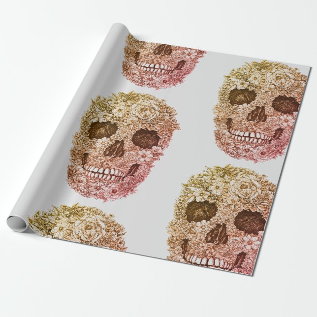 PAPPRA SKULL RO PRESENTPAPPER (Utrullad)