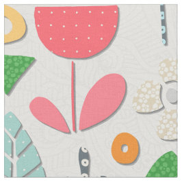 pappra snittblommor silver tyg