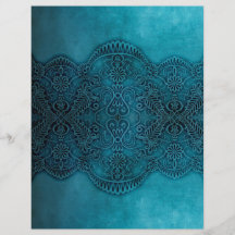 Pappra snöre-turkos Grunge Scrapbooking Craft