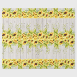 Pappra solblommor Gift Wrapping Presentpapper