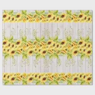 Pappra solblommor Gift Wrapping Presentpapper