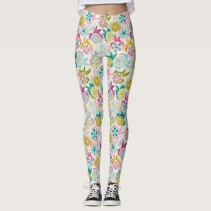 pappra solfågelpärlor leggings