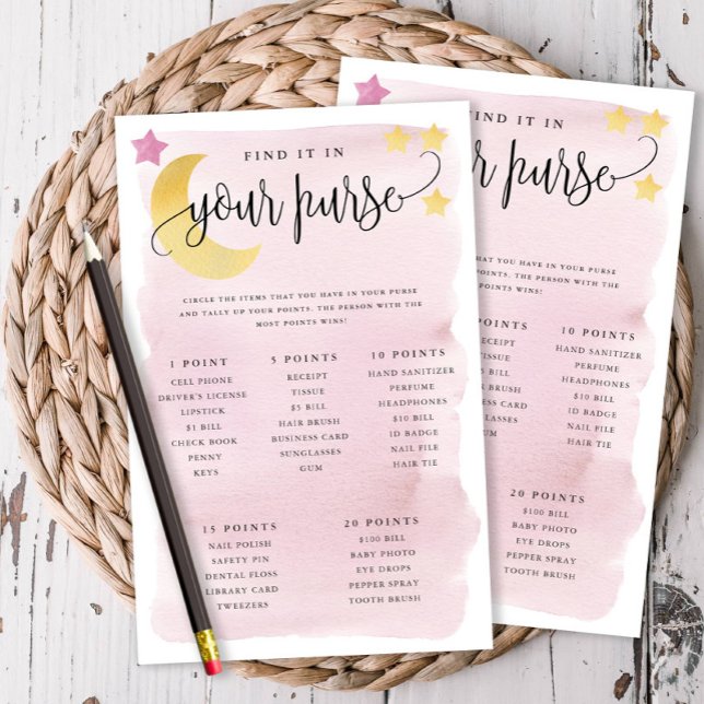 Pappra spelkort över Måne-kassaskåp Rosa Flygblad (Skapare uppladdad)