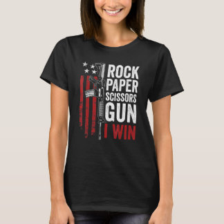 Pappra Sten-saxar Gun 2a Pro Gun Pappa Joke T Shirt