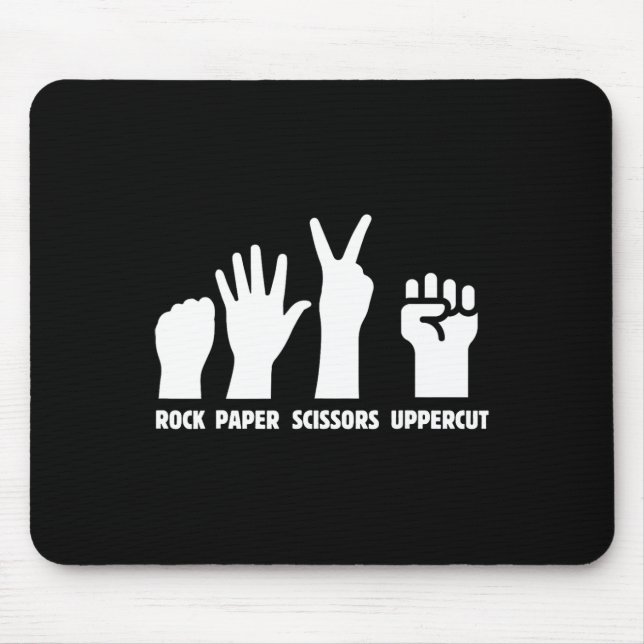 Pappra Sten-saxar Uppercut Boxing Martial Arts K Musmatta (Framsidan)