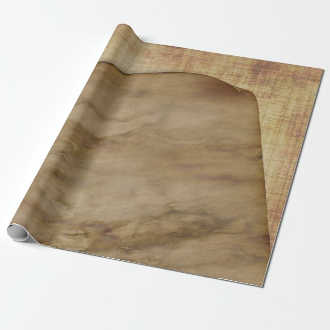 Pappra struktur gamla struktur presentpapper (Utrullad)