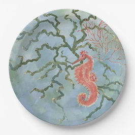 pappra tallrikar vid kusten