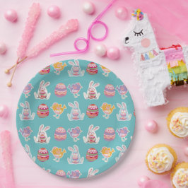 Pappra Tallrikarna Påsk Mönster