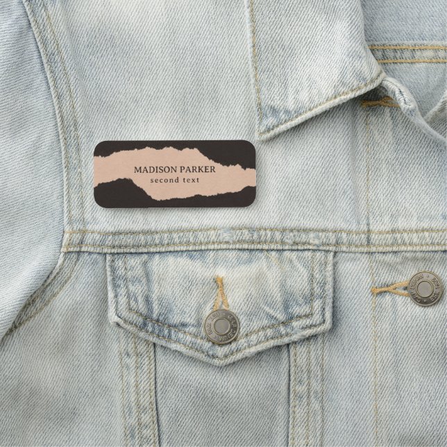 Pappra Torn Kant Namnbricka (På plats)