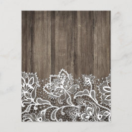 Pappra träsket och Snöre Rustic-skrapbok