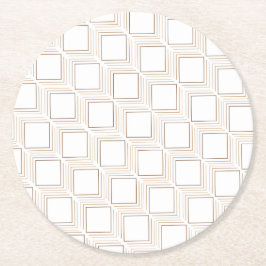 Pappra underlägg för benvita tumlingsrutor