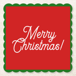 Pappra Underlägg för rött och Grönt Papper