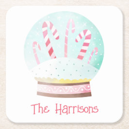 Pappra Underlägg för vattentorkare Snö Globe jul 