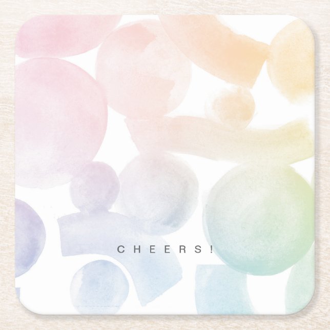 PAPPRA UNDERLÄGG i MÖNSTER Papper Kvadrat (Framsidan)