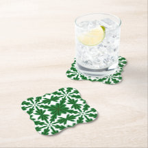 Pappra Underläggen gräs Mandala