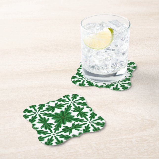 Pappra Underläggen gräs Mandala Underlägg Papper (Insitu)