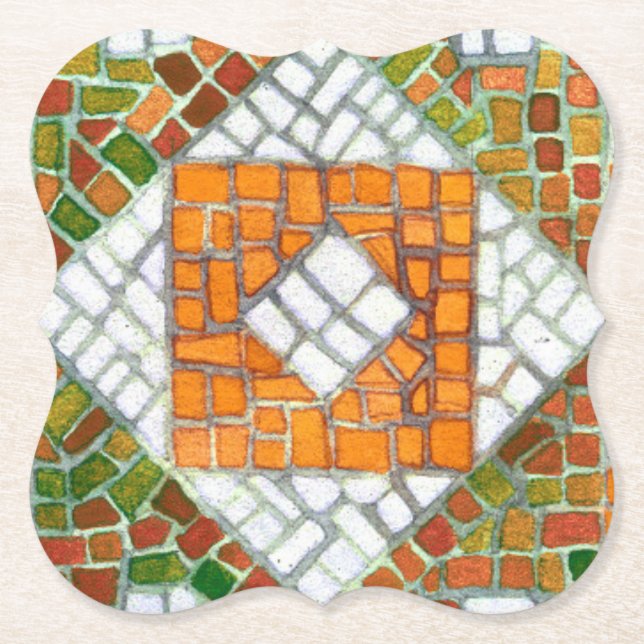 Pappra Underläggen i AUTUMN MOSAIC-parentes Underlägg Papper (Framsida)