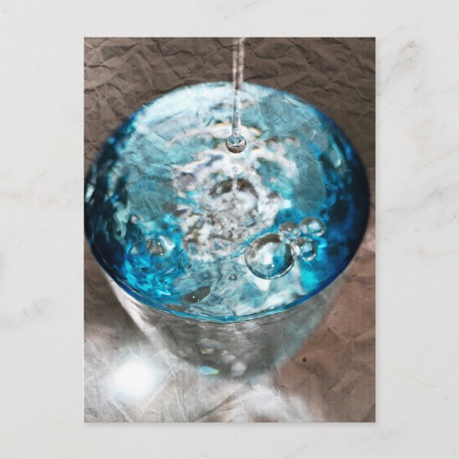 pappra vatten vykort (Framsida)