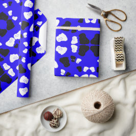 Pappra vintergåva för talladskudd på kutkanin presentpapper